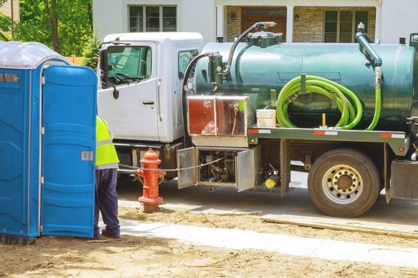 employees at Northbrook Porta Potty Rental