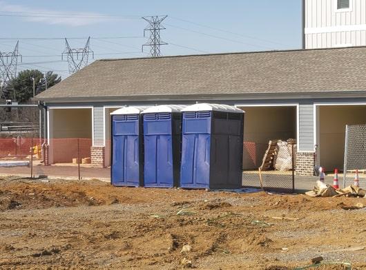 construction portable toilets are designed for sanitation and cleanliness, with regular professional servicing and cleaning to ensure safety and hygiene on the work site